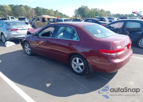 2003 Honda Accord 2.4 Ex из США, поврежденный, VIN 1HGCM56603A013633